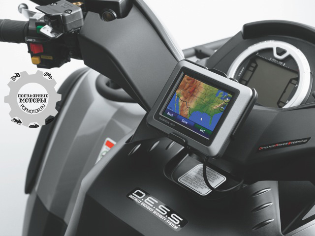 На моделяхOutlander MAX LTD установлен новый GPS навигатор Garmin.