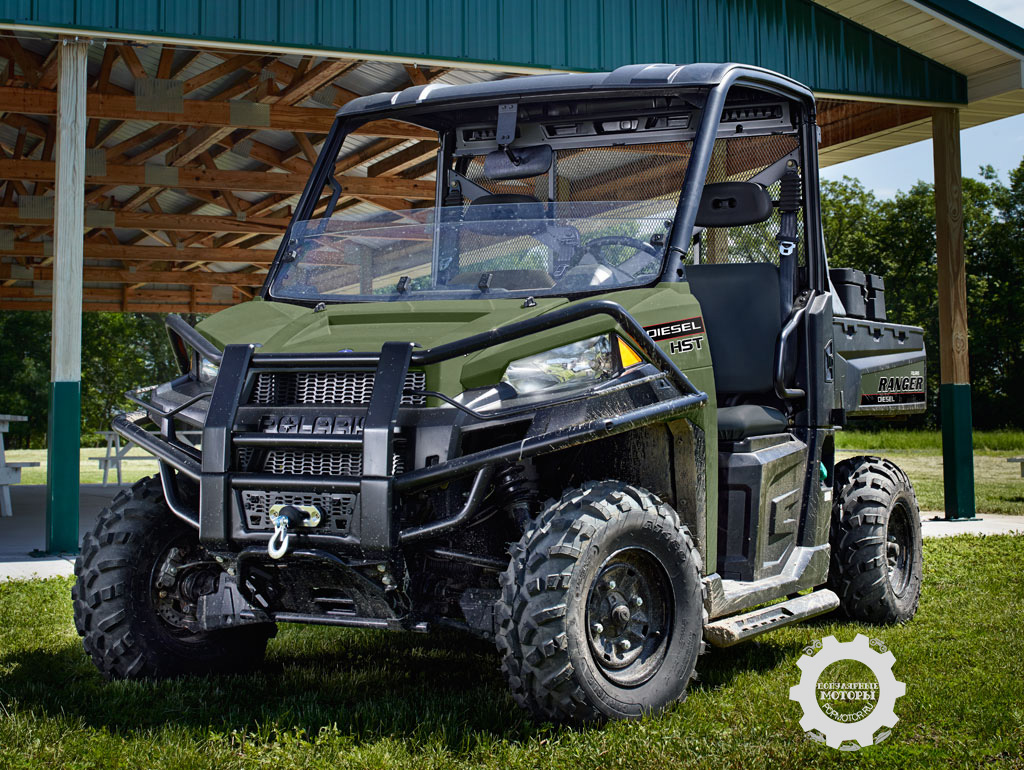 Новое семейство Polaris Ranger Diesel HST – мотовездеходы Side-by-Side с возможностями трактора.
