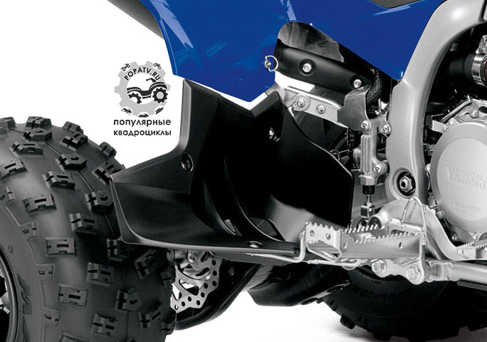 Фото анонса квадроцикла Yamaha YFZ450R 2014 подножки