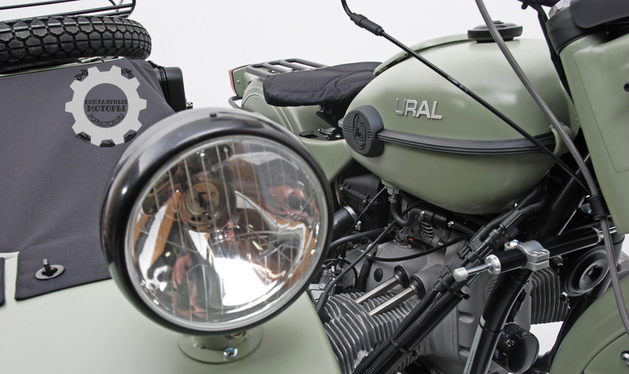 Фото мотоцикла Ural Gear-Up 2014 - соеденительная часть