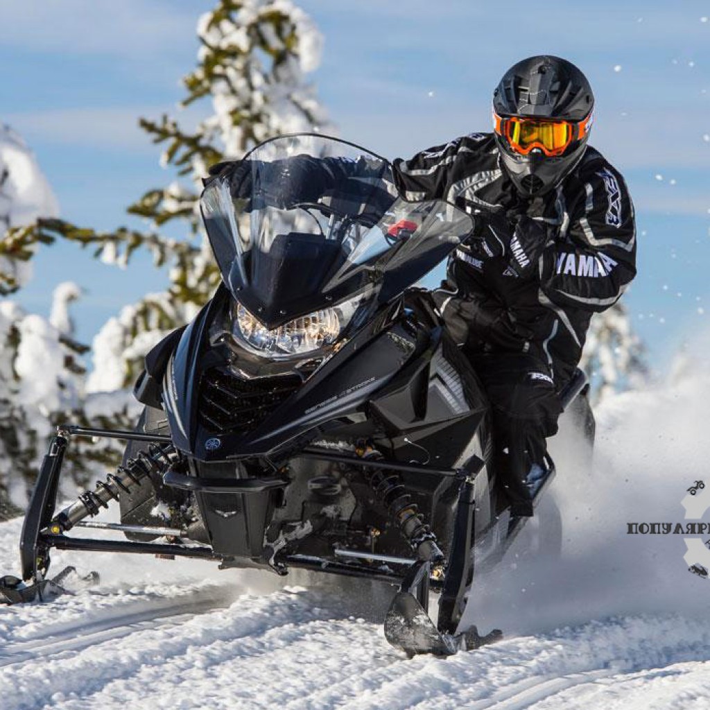 Фото анонса модельного ряда снегоходов Yamaha 2015 года - Yamaha SR Viper LTX DX 2015