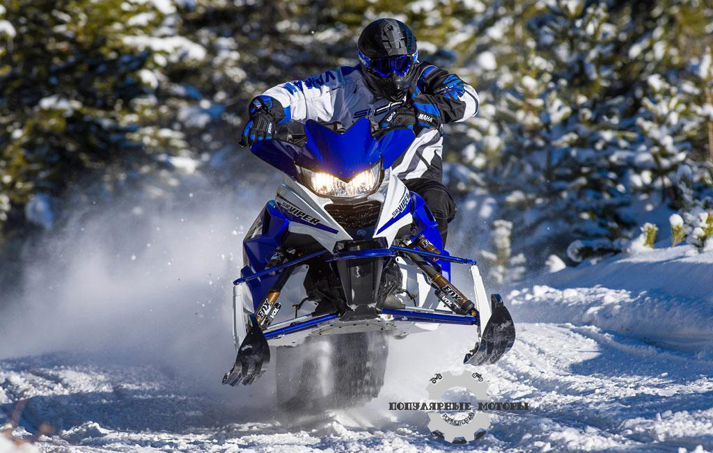 Фото анонса модельного ряда снегоходов Yamaha 2015 года — Yamaha SRViper RTX LE 2015
