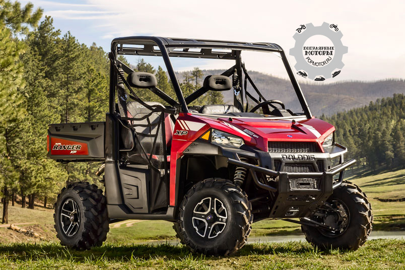 Фото модельного ряда ATV и UTV Polaris 2013 года — Polaris Ranger XP 900 2013 богатырь