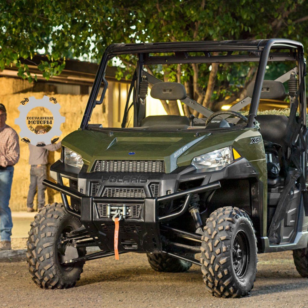 Фото модельного ряда ATV и UTV Polaris 2013 года - Polaris Ranger XP 900 2013 погрузка
