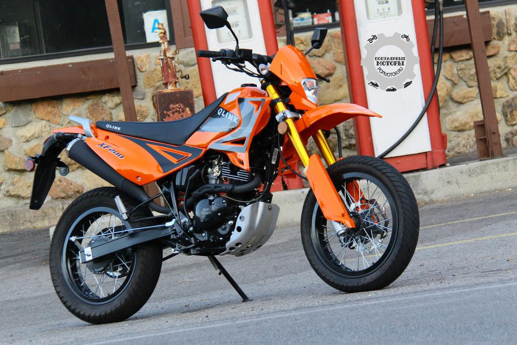Фото Qlink XP200:XF200 — 10 самых дешёвых уличных мотоциклов 2014 года