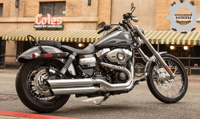 Фото мотоцикла Harley-Davidson Wide Glide — 10 лучших круизеров для высоких водителей