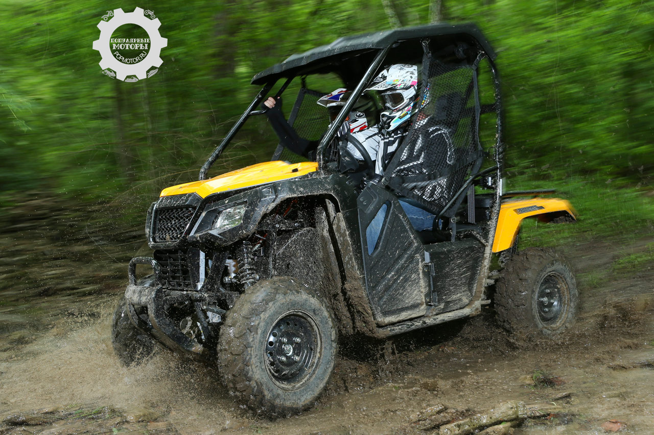 � ������ ������� ������� Honda Pioneer 500 2015 ������� �����������.