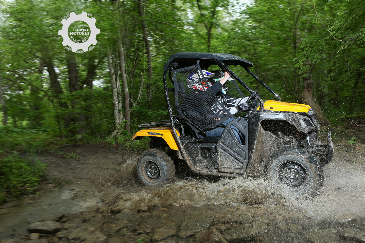 ��� �������� ������ � ������ Honda Pioneer 500 2015 �������� �������� �����.