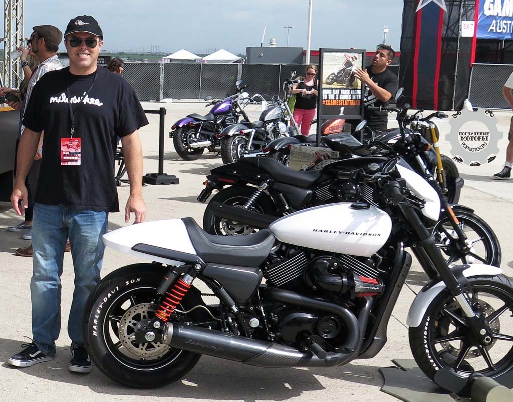 Фото мотоцикла Harley-Davidson Street 750 2015 — Марк Дэниелс