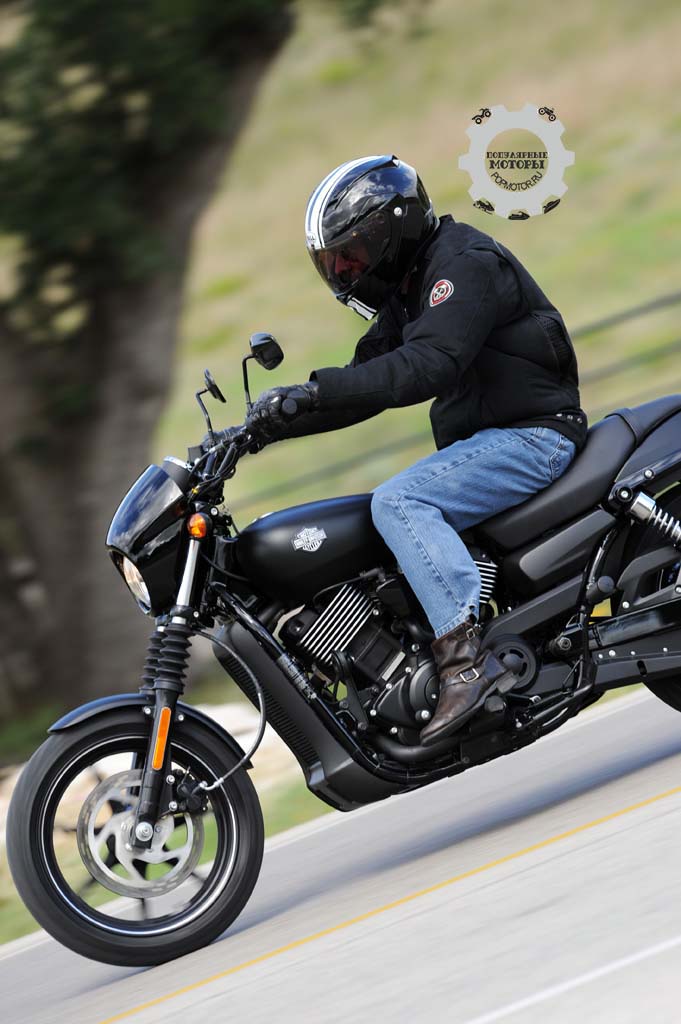 Фото мотоцикла Harley-Davidson Street 750 2015 — для среднего роста