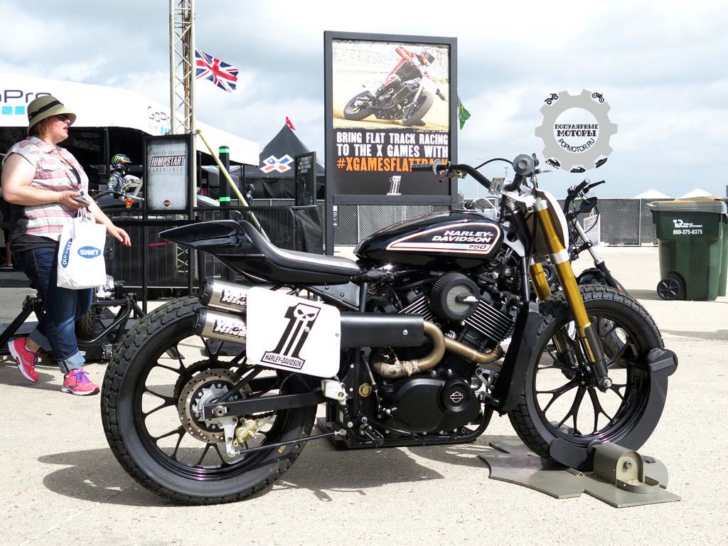 Фото мотоцикла Harley-Davidson Street 750 2015 — участник X Games