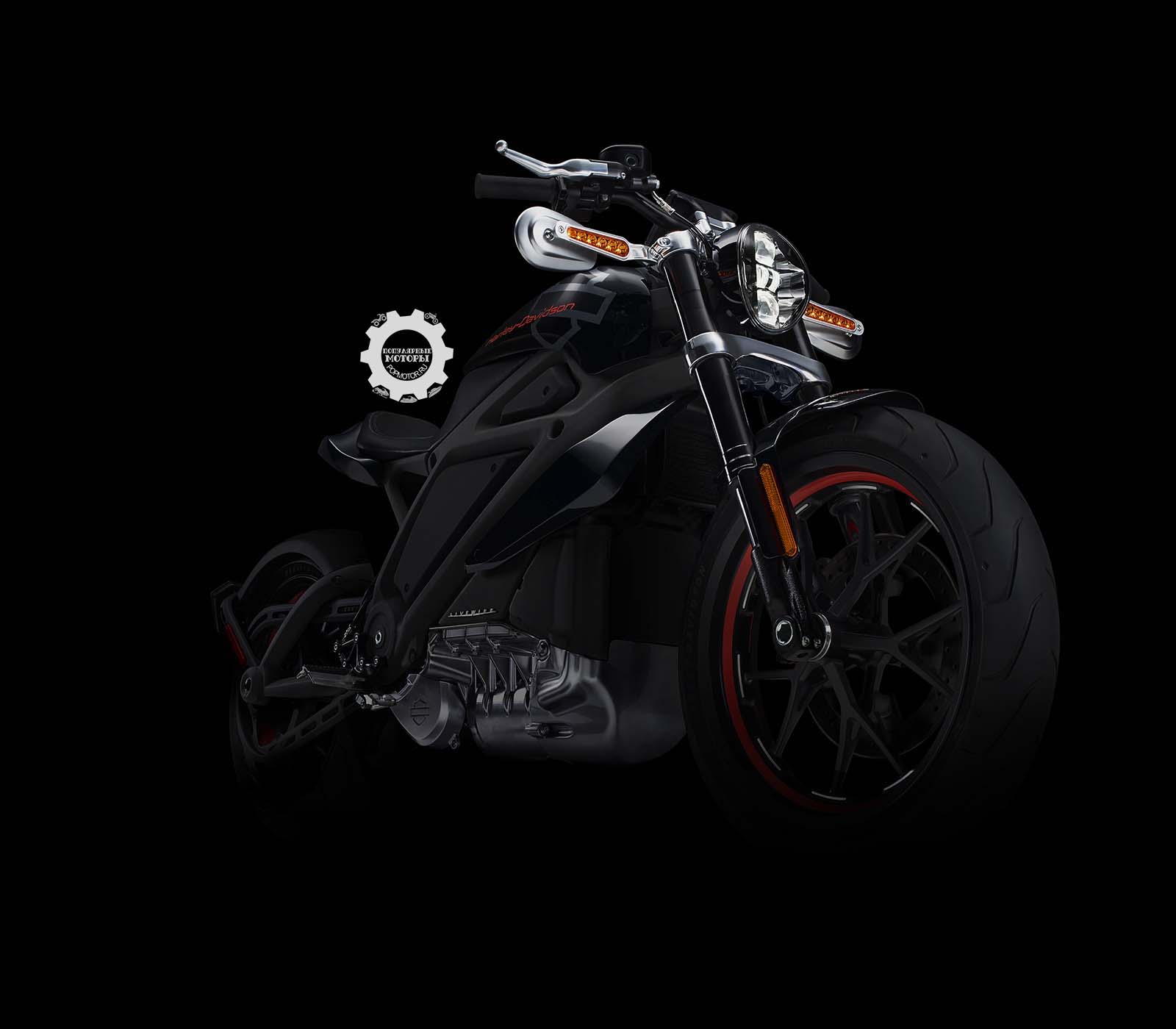 Фото электрического мотоцикла Harley-Davidson — переднее колесо
