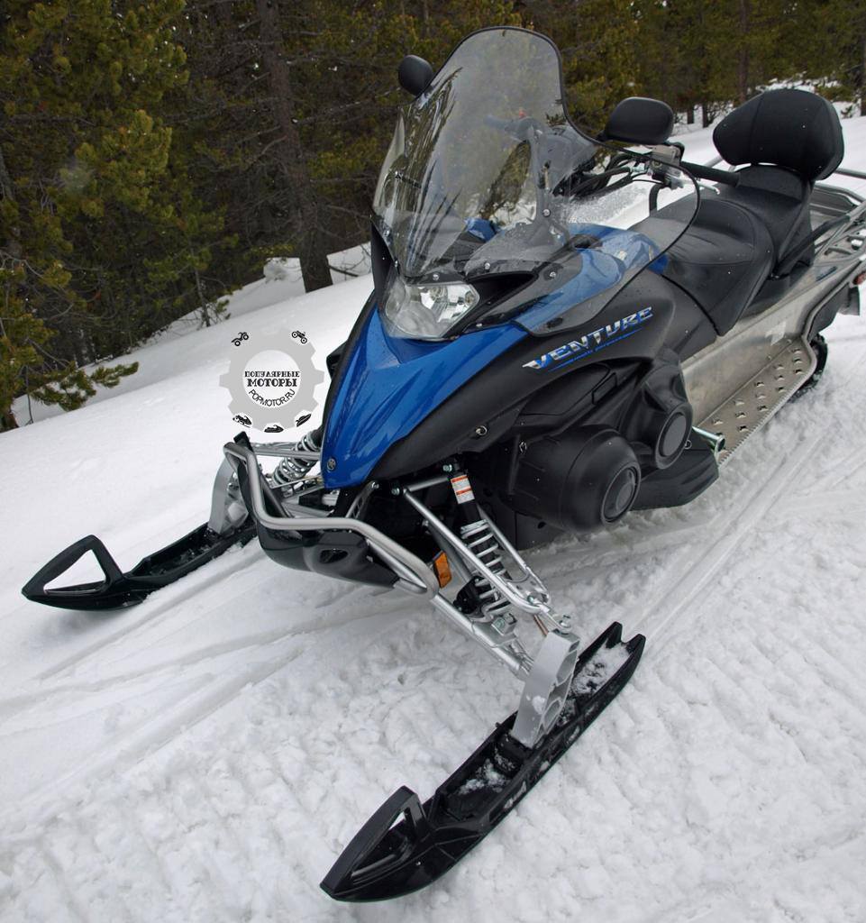 Фото снегохода Yamaha Venture MP 2015 — растянутая версия шасси Phazer FX