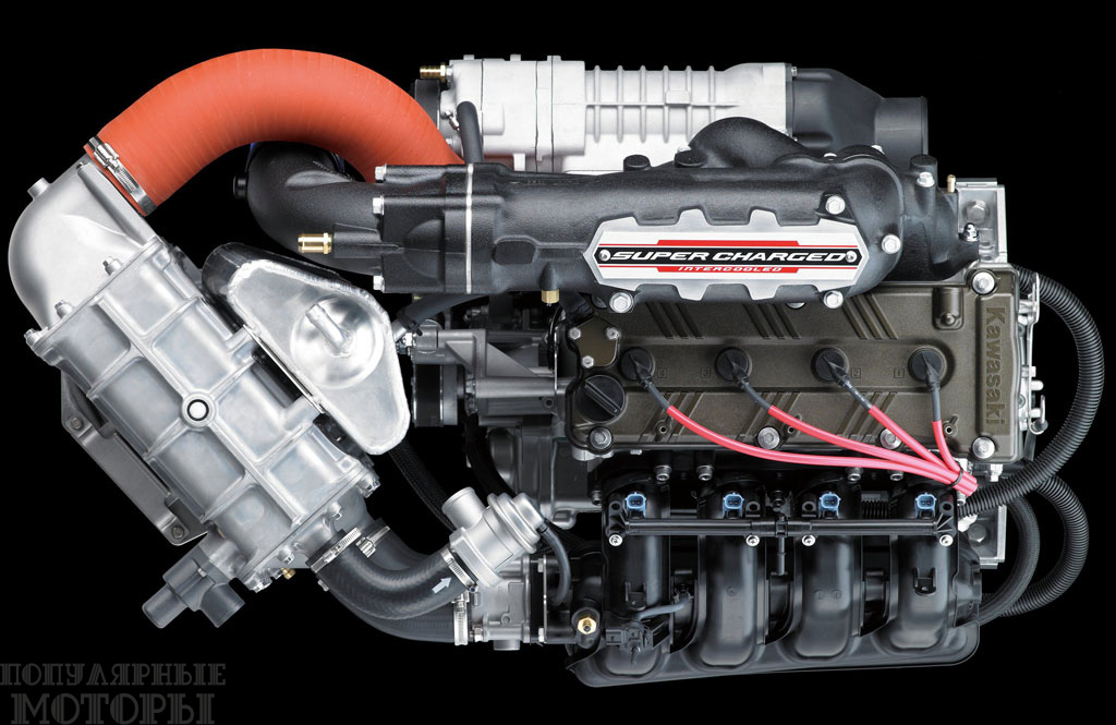 Заявленная мощность 1498-кубового мотора Kawasaki составляет 310 лошадиных сил.