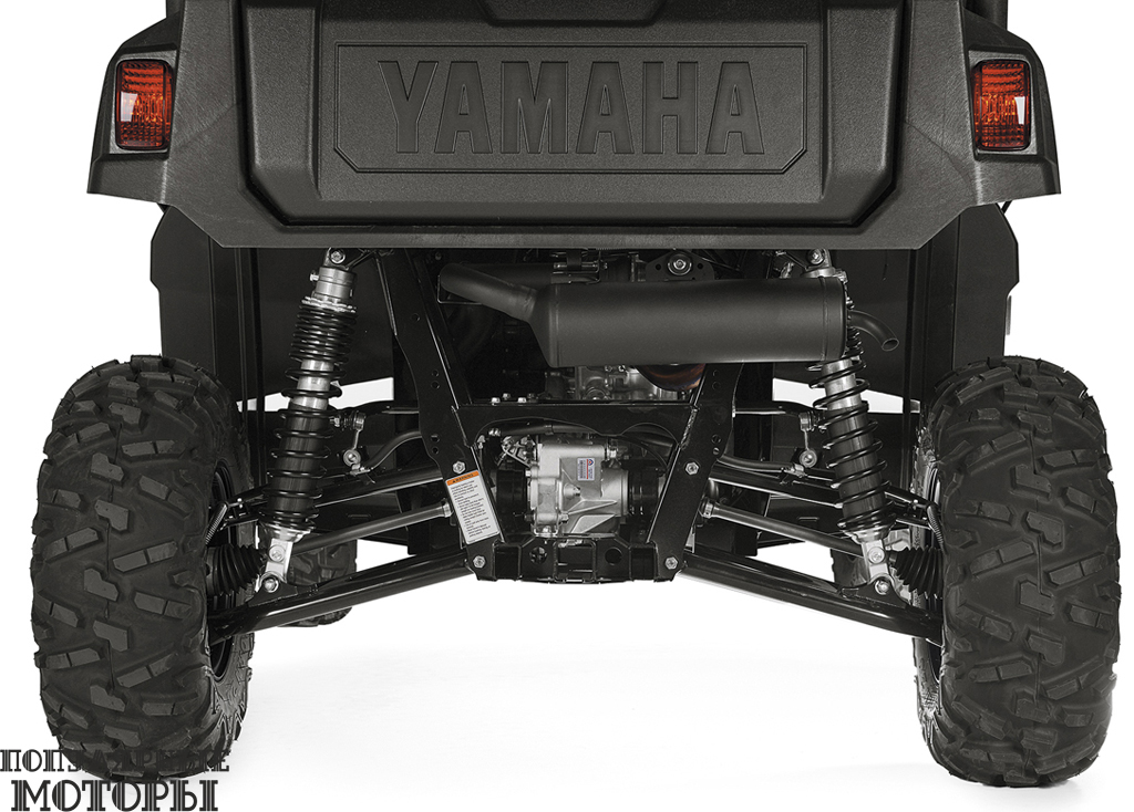Фото Yamaha Wolverine R-Spec 2015 — задняя подвеска
