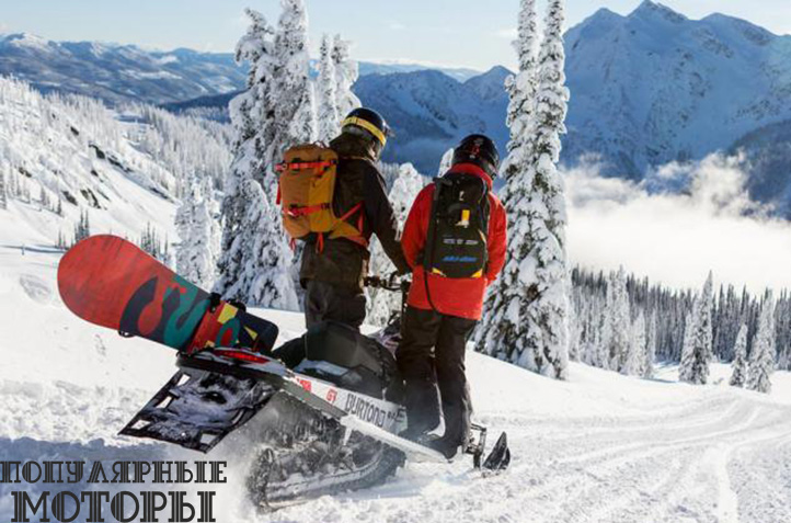 Фото анонса Ski-Doo 2016 года — Ski-Doo Summit с пакетом Burton