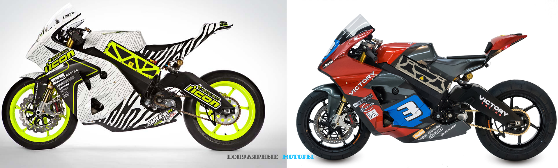 Фото прототипа электрического мотоцикла Victory — Brammo vs Victory