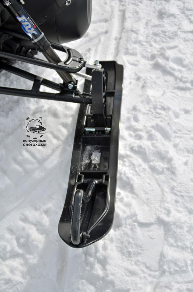 Лучшие горные лыжи от производителя – лыжи MTX надёжно держат снегоход и несут его сквозь залежи глубокого снега.