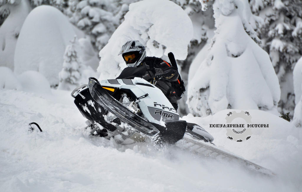 Фото горного снегохода 2013 Polaris Pro RMK 163 LE 2013