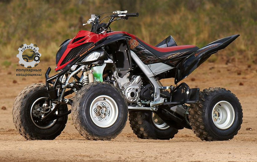 Фото квадроцикла Yamaha Raptor 700R SE 2013 левая сторона