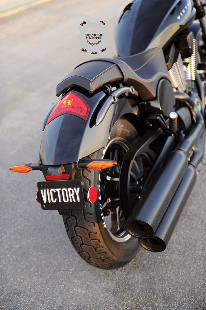 Фото мотоцикла Victory Judge 2013 — задняя часть