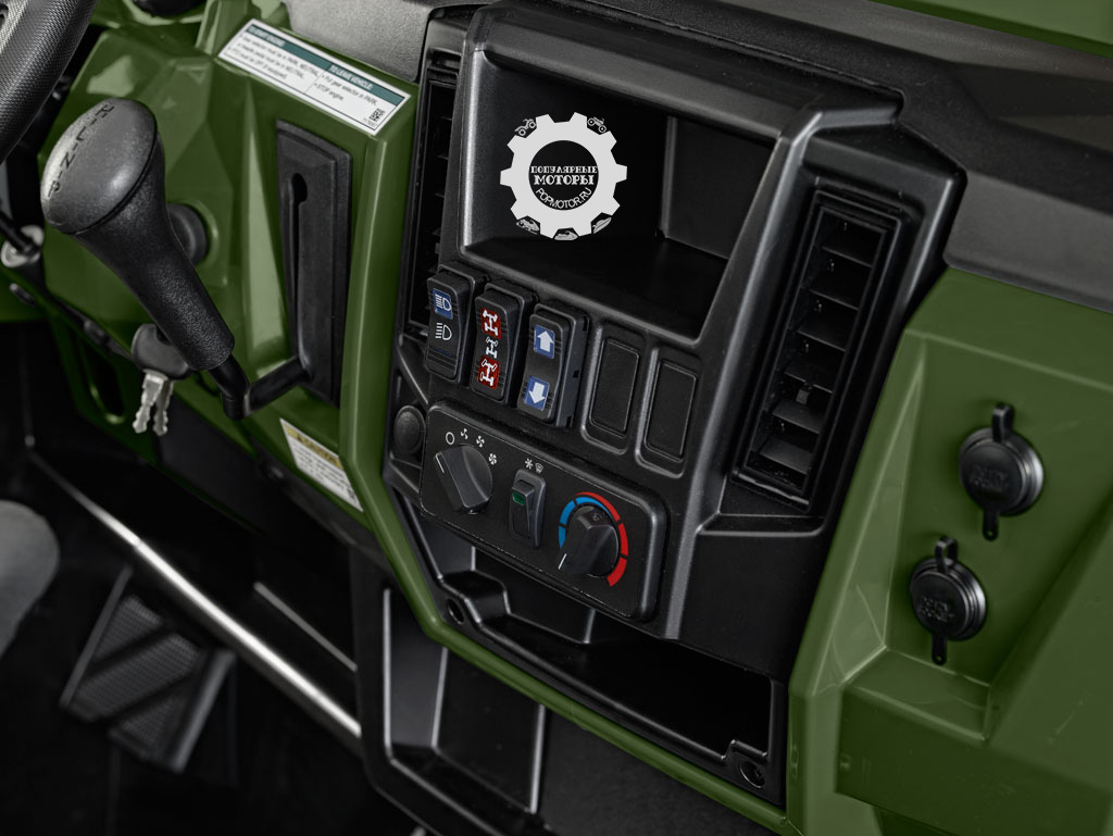 Фото анонса Polaris Ranger Diesel HST и HST Deluxe 2014 — Polaris Ranger Diesel HST 2014 приборная панель