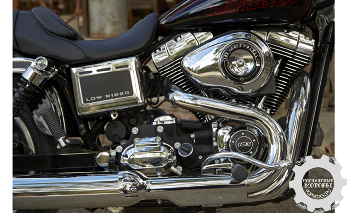 Фото мотоцикла Harley-Davidson Low Rider 2014 двигатель