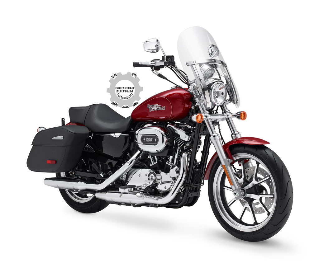 Фото мотоцикла Harley-Davidson SuperLow 1200T 2014 вид справа сбоку