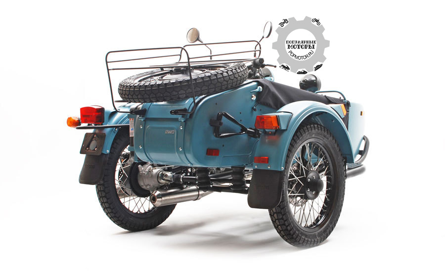Фото мотоцикла Ural Gear-Up 2014 - вид сзади справа