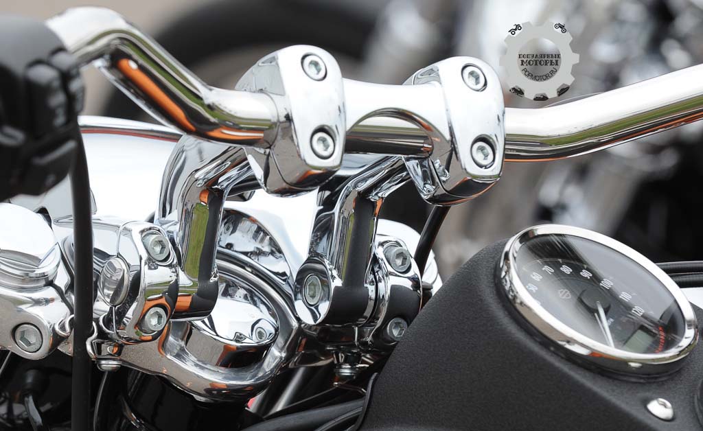 Фото обзора мотоцикла Harley-Davidson Low Rider 2014 — хром