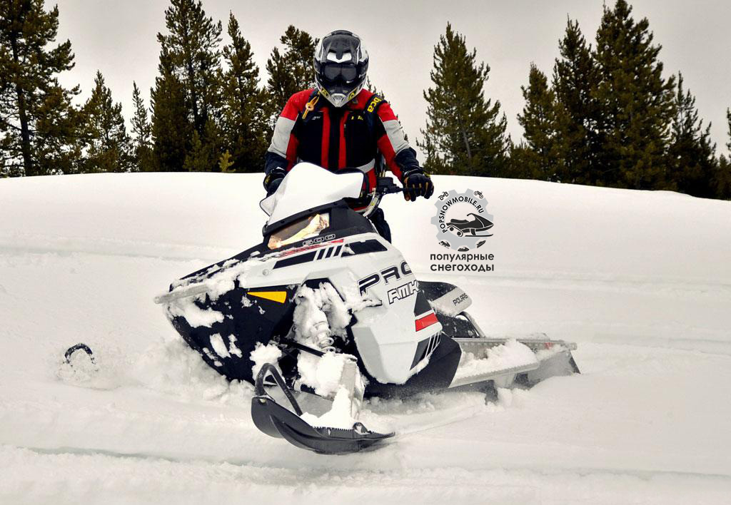 600 RMK Pro 155 от Polaris – шикарный горный снегоход для начинающих, удостоившийся нашей соответствующей награды.
