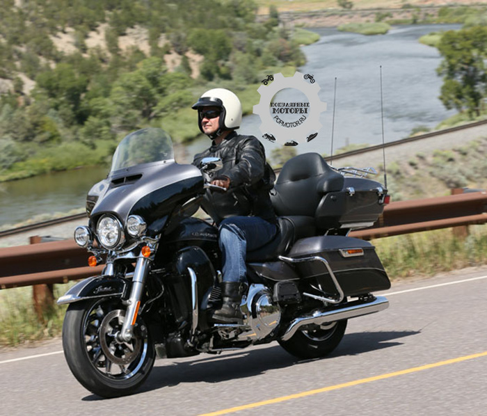 Фото туристических мотоциклов Harley-Davidson 2014 года — мотор быстрее остывает