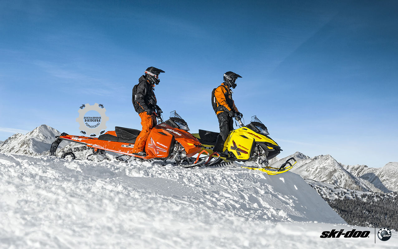 Горный снегоход Ski Doo