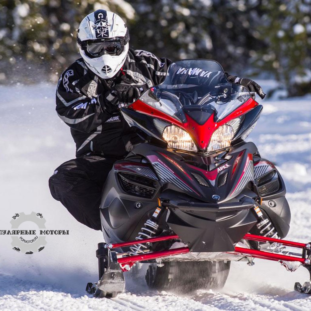 Фото анонса модельного ряда снегоходов Yamaha 2015 года - Yamaha Apex 2015