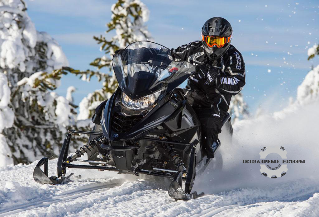 Фото анонса модельного ряда снегоходов Yamaha 2015 года — Yamaha SR Viper LTX DX 2015