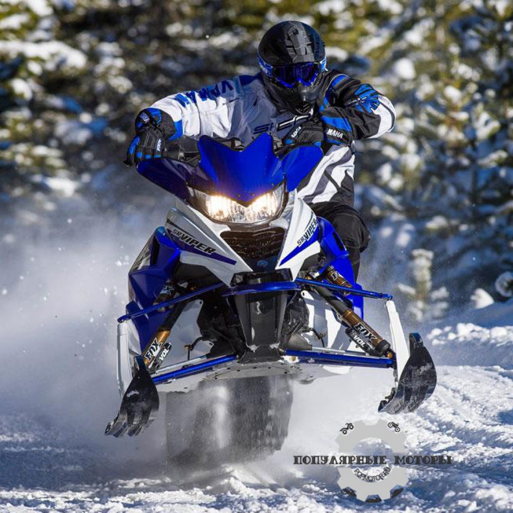 Фото анонса модельного ряда снегоходов Yamaha 2015 года - Yamaha SRViper RTX LE 2015