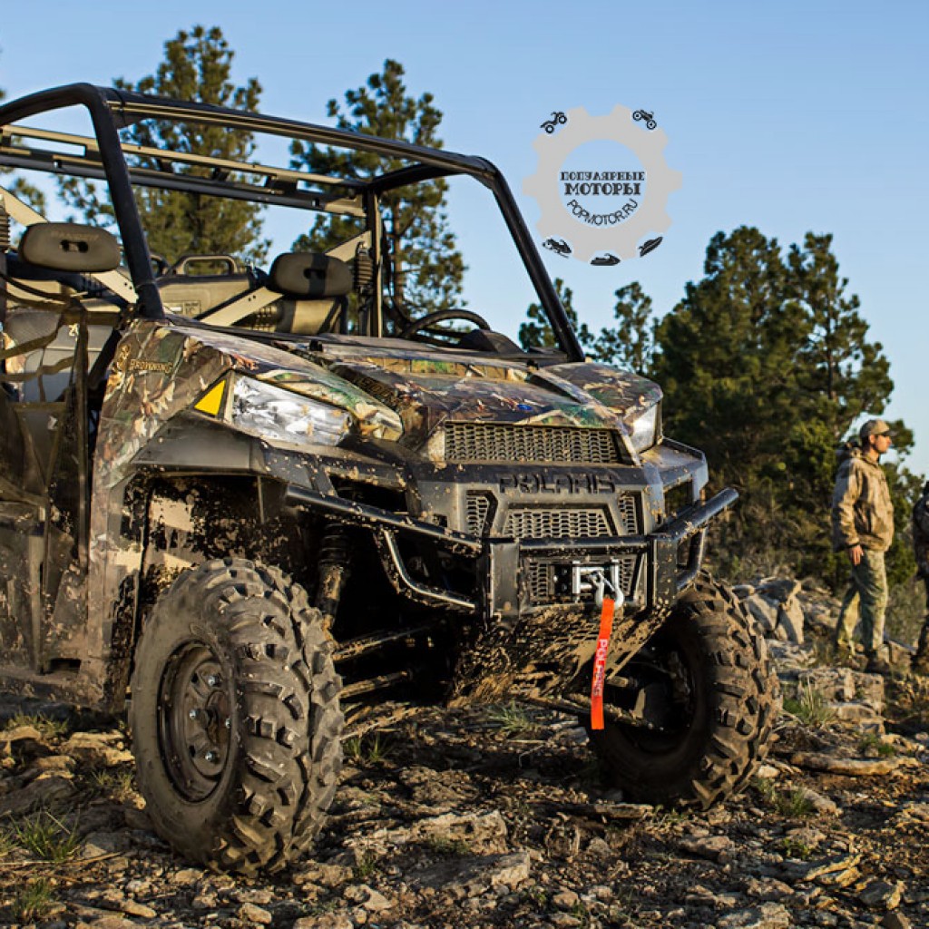 Фото модельного ряда ATV и UTV Polaris 2013 года - Polaris Ranger XP 900 2013 на охоте