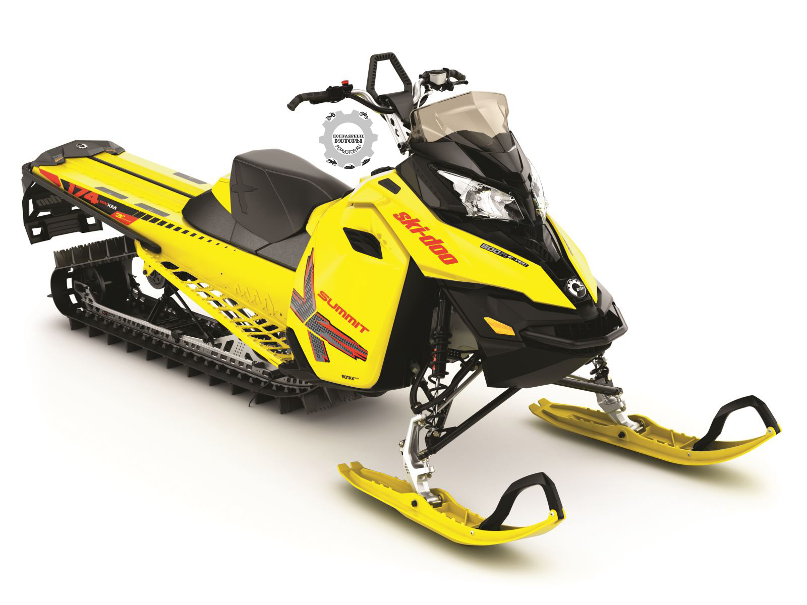 Тест-драйв снегохода Ski-Doo Summit X T3 174 2015 года