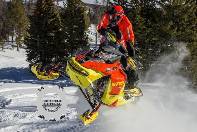 Фото анонса снегоходов Ski-Doo 2015 года — Renegade X-Rs 2015