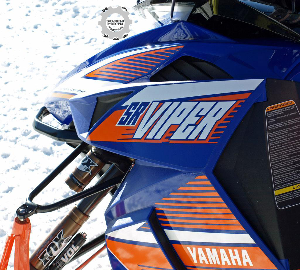 Фото снегохода Yamaha SR Viper RTX LE 2015 амортизаторы Fox EVOL 3 RC