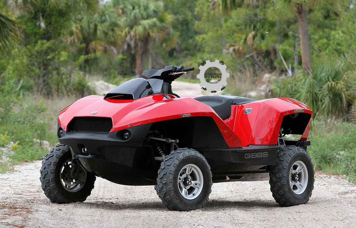 Мотовездехода амфибии Quadski