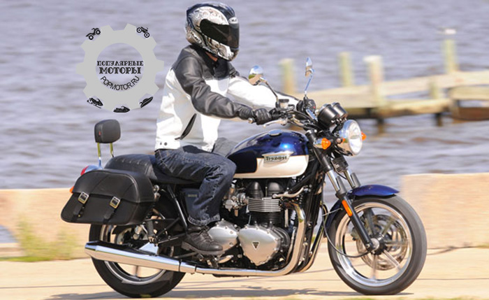 Фото мотоцикла Triumph Bonneville - фото 10 лучших мотоциклов для езды по городу