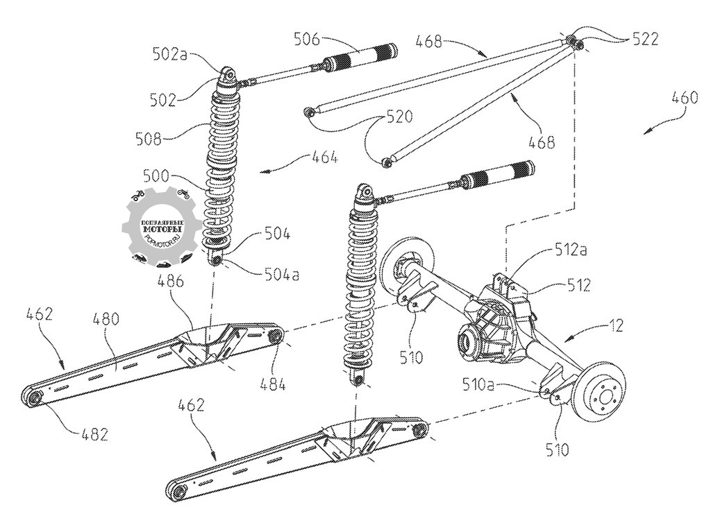 Передняя подвеска квадроцикла чертежи