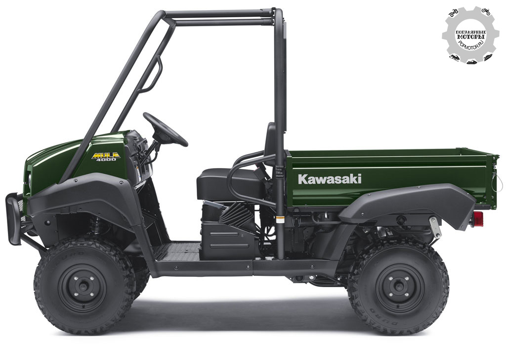 Фото новости — работают ли Kawasaki над созданием электрического мотовездехода Kawasaki Mule 4000