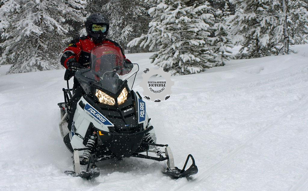 Обзор снегохода Polaris 600 Indy Voyageur 144 2015
