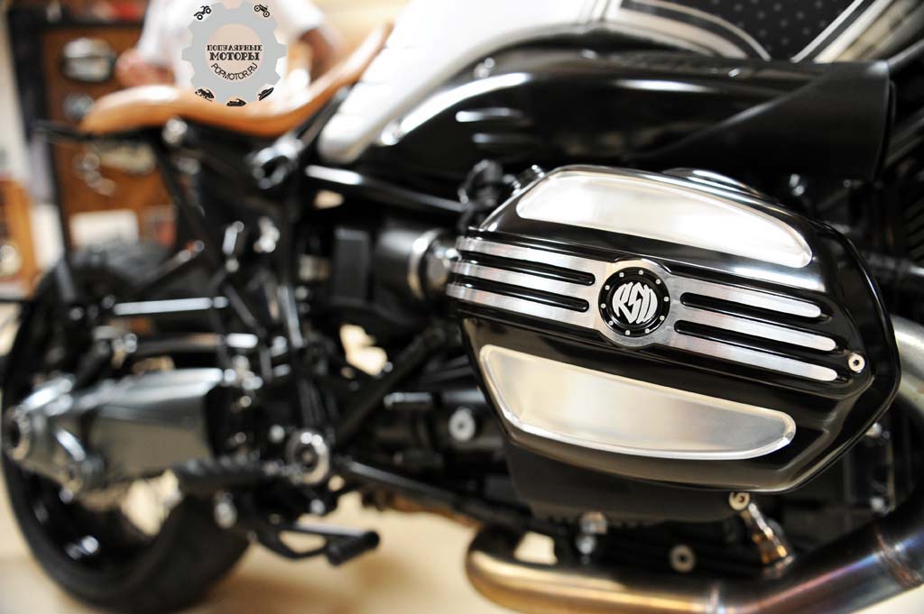 Фото мотоцикла BMW R NineT 2014 — двигатель