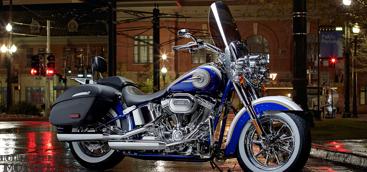 Обзор мотоцикла Harley-Davidson CVO Softail Deluxe 2015