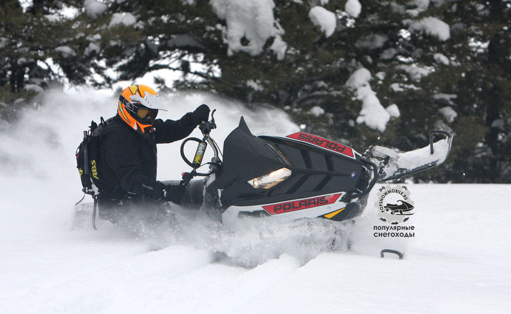 Фото лучшего 600-го горного снегохода 2012 Polaris RMK Pro 600 2012