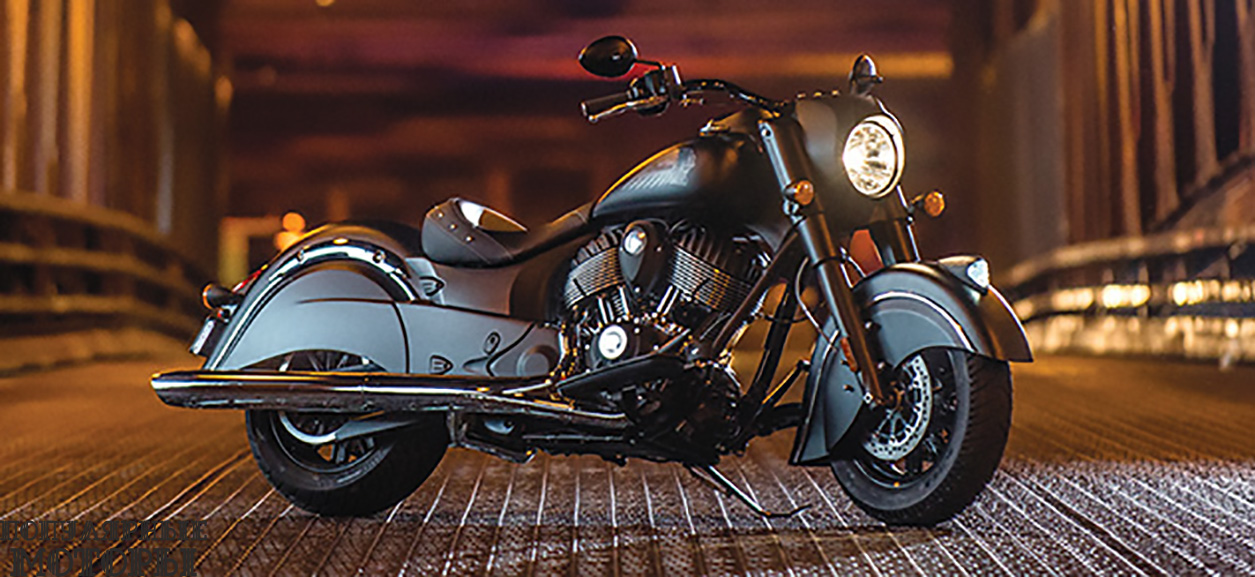Компания Indian Motorcycle анонсировала Indian Chief Dark Horse 2016