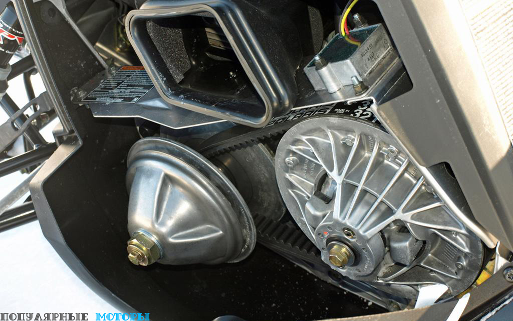 Фото Polaris 550 Indy 2016 — система привода